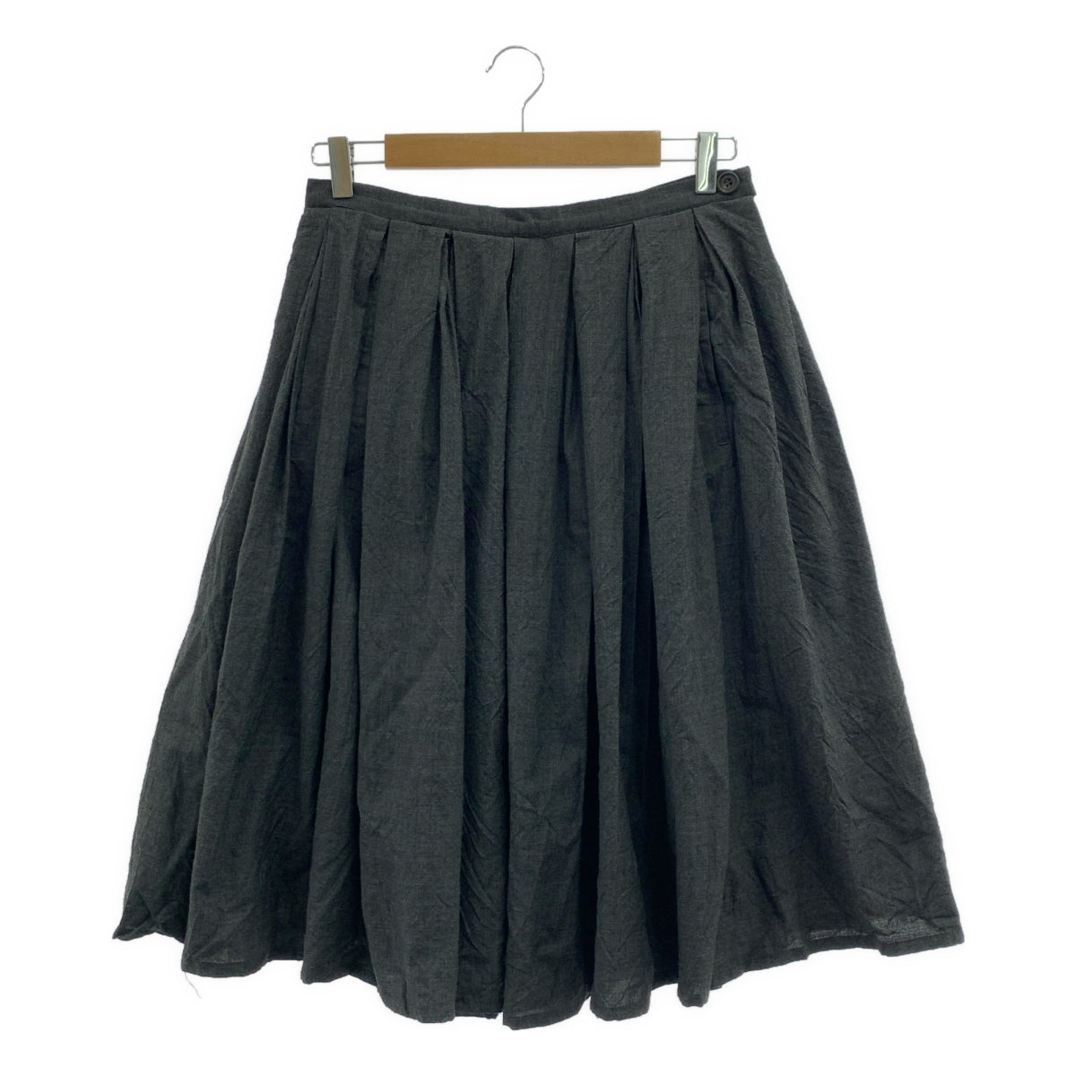 Paul Harnden / 폴 하덴 | 울 캐시미어 탁 개더 스커트 | M | 여성