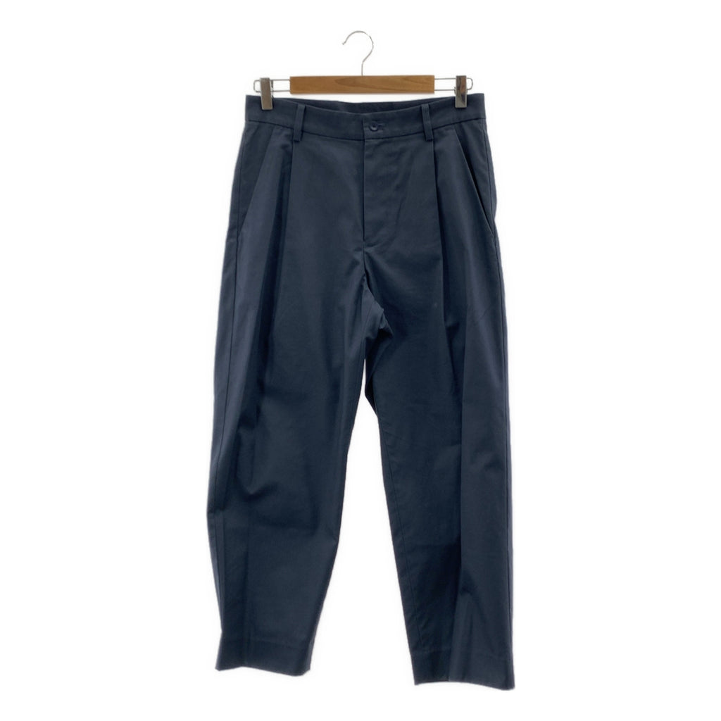 ATON / エイトン | タック スラックス パンツ | 02 | グレー | レディース