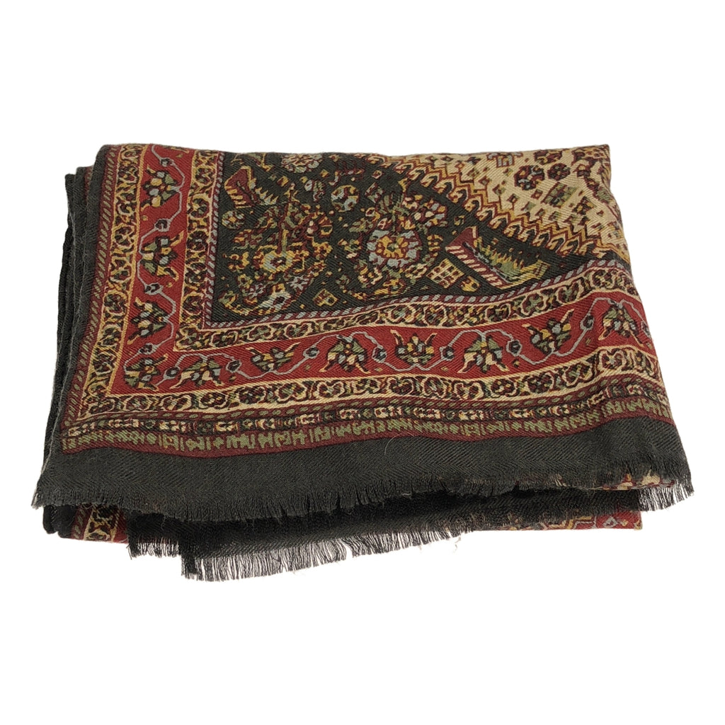 ETRO / エトロ | カシミヤ シルク 総柄 大判ストール |