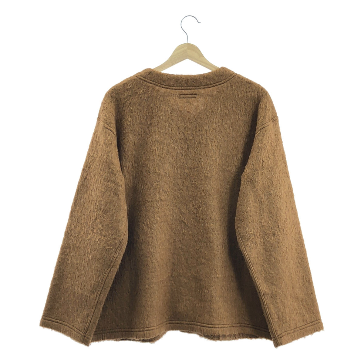 Engineered Garments 馬海毛混紡針織開襟衫（狀況極佳）- 男款，小號，棕色