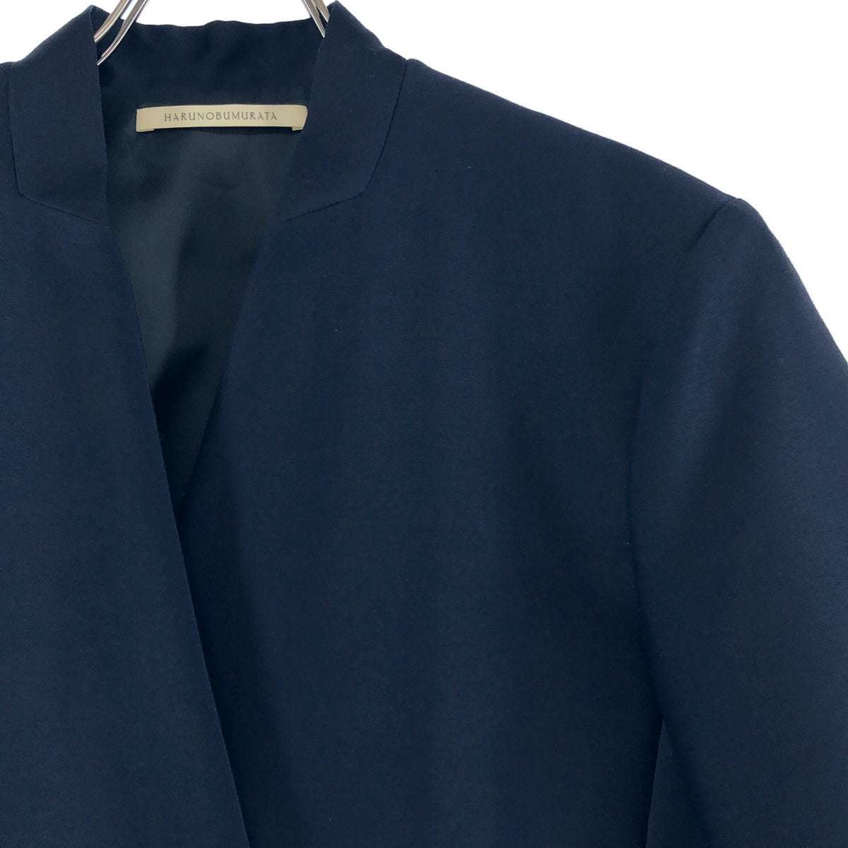 HARUNOBUMURATA / ハルノブムラタ | HARU - COLLARLESS WOOL TAILORED