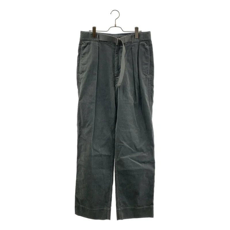 MHL. / エムエイチエルマーガレットハウエル | コーデュロイ タック ワイドパンツ | L | メンズ