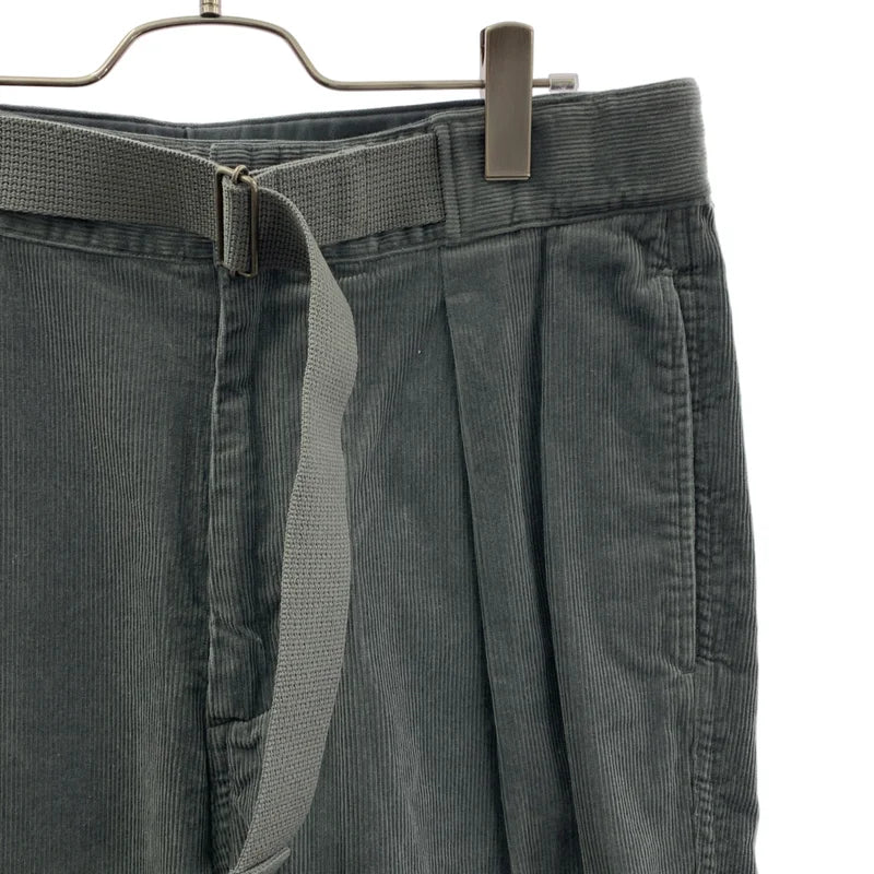 MHL. / エムエイチエルマーガレットハウエル | コーデュロイ タック ワイドパンツ | L | メンズ