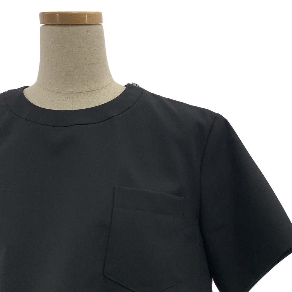 sacai / サカイ | 2023SS | Suiting Pullover カットデザイン ブラウス | 2 | レディース