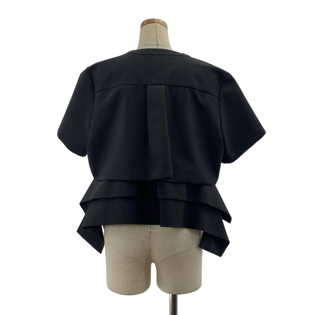 sacai / サカイ | 2023SS | Suiting Pullover カットデザイン ブラウス | 2 | レディース