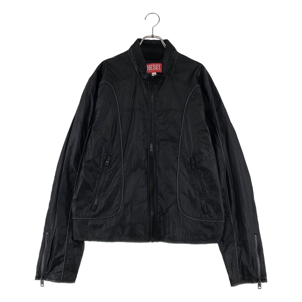 DIESEL / ディーゼル | J-BLINKID-A パネル切替 ジップアップ ナイロンジャケット | 50 | メンズ