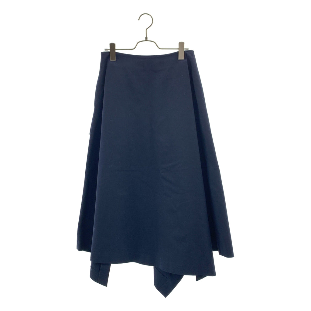 ENFOLD / エンフォルド | アシンメトリー ドレープ スカート | 40 | レディース