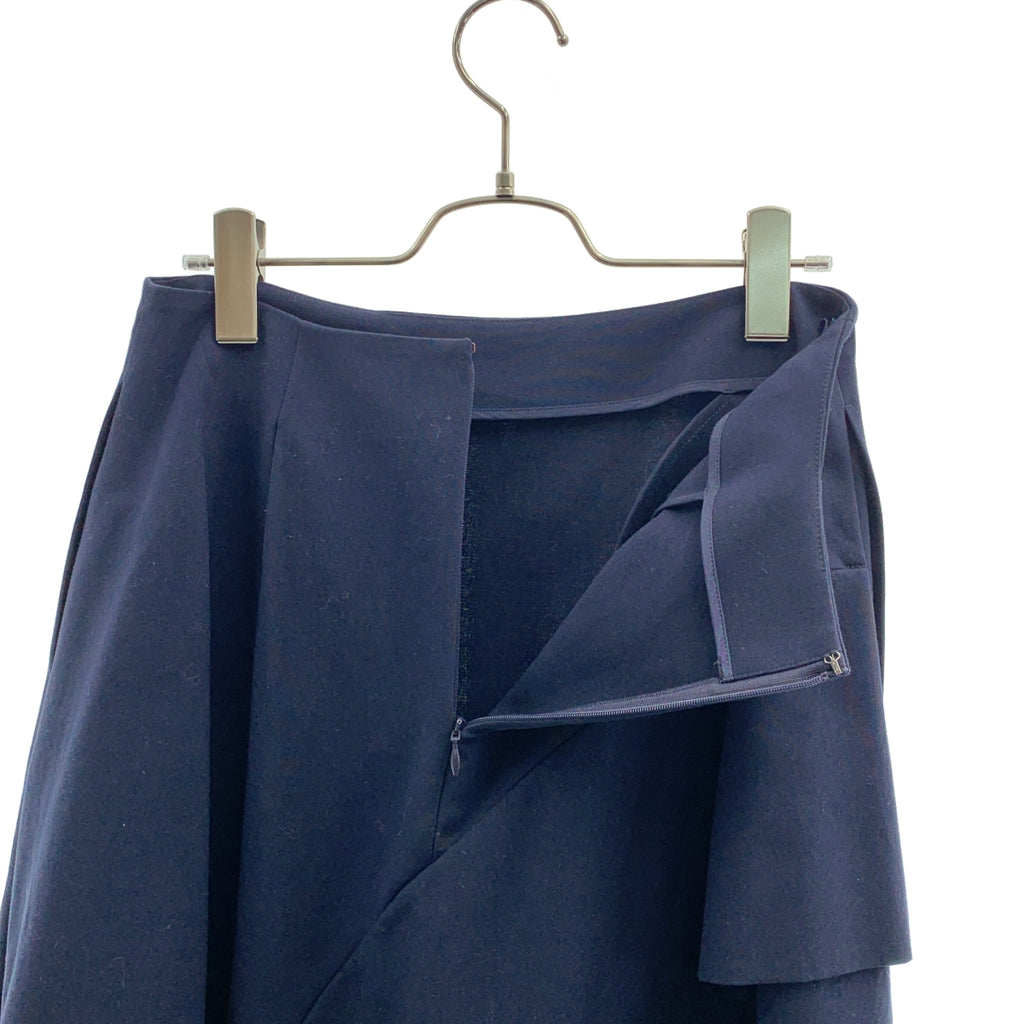 ENFOLD / エンフォルド | アシンメトリー ドレープ スカート | 40 | レディース