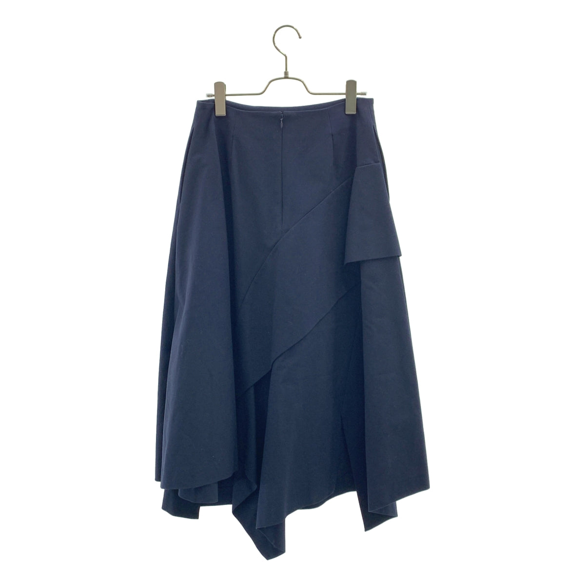 ENFOLD / エンフォルド | アシンメトリー ドレープ スカート | 40 | レディース