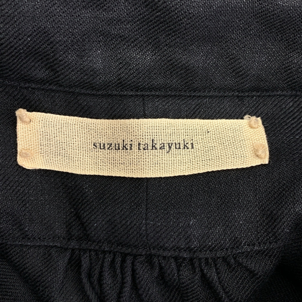 suzuki takayuki / スズキタカユキ | スクエアカット リネン シャツ | S | メンズ