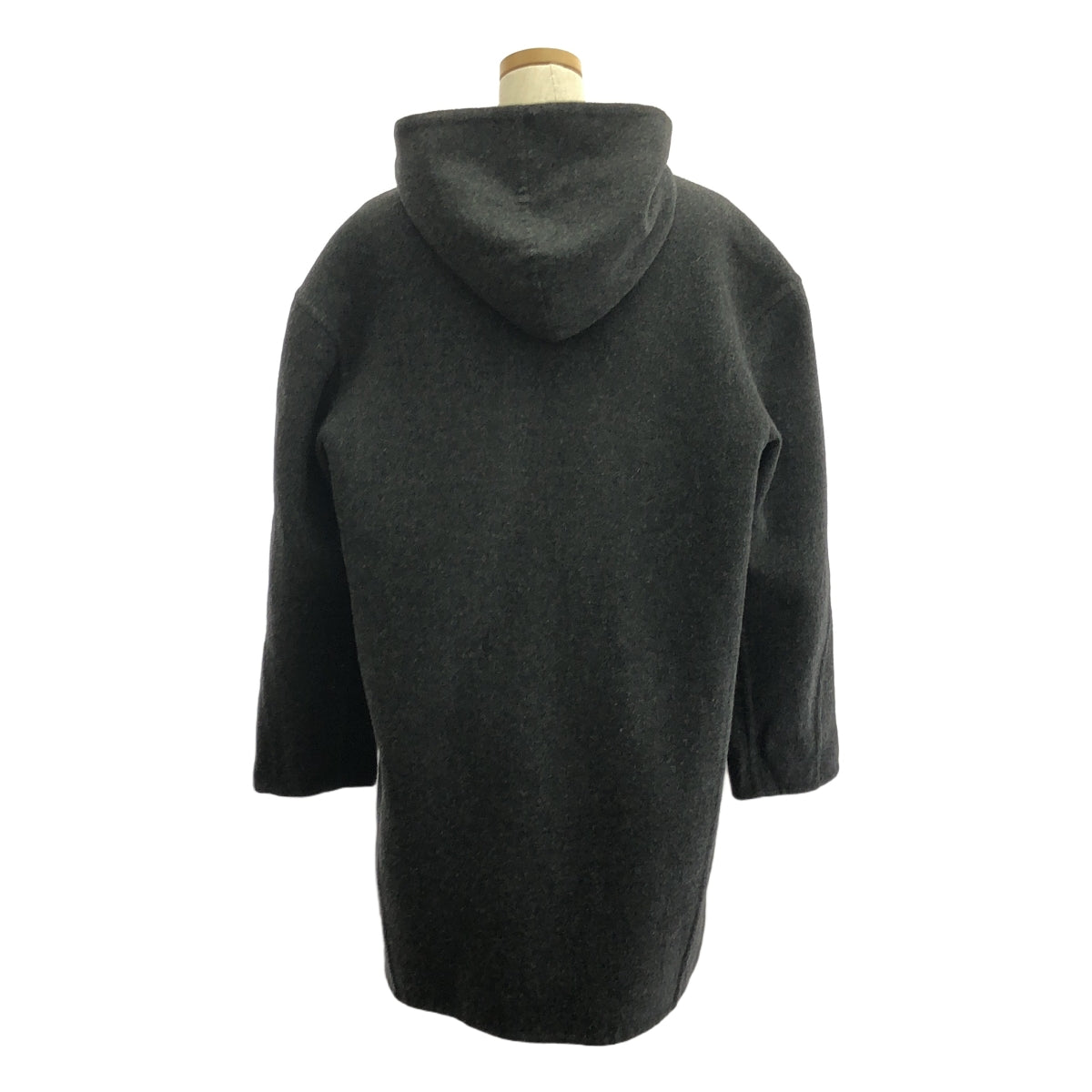 MARNI / マルニ | ウール フード ジップアップ コート | 38 | グレー | レディース