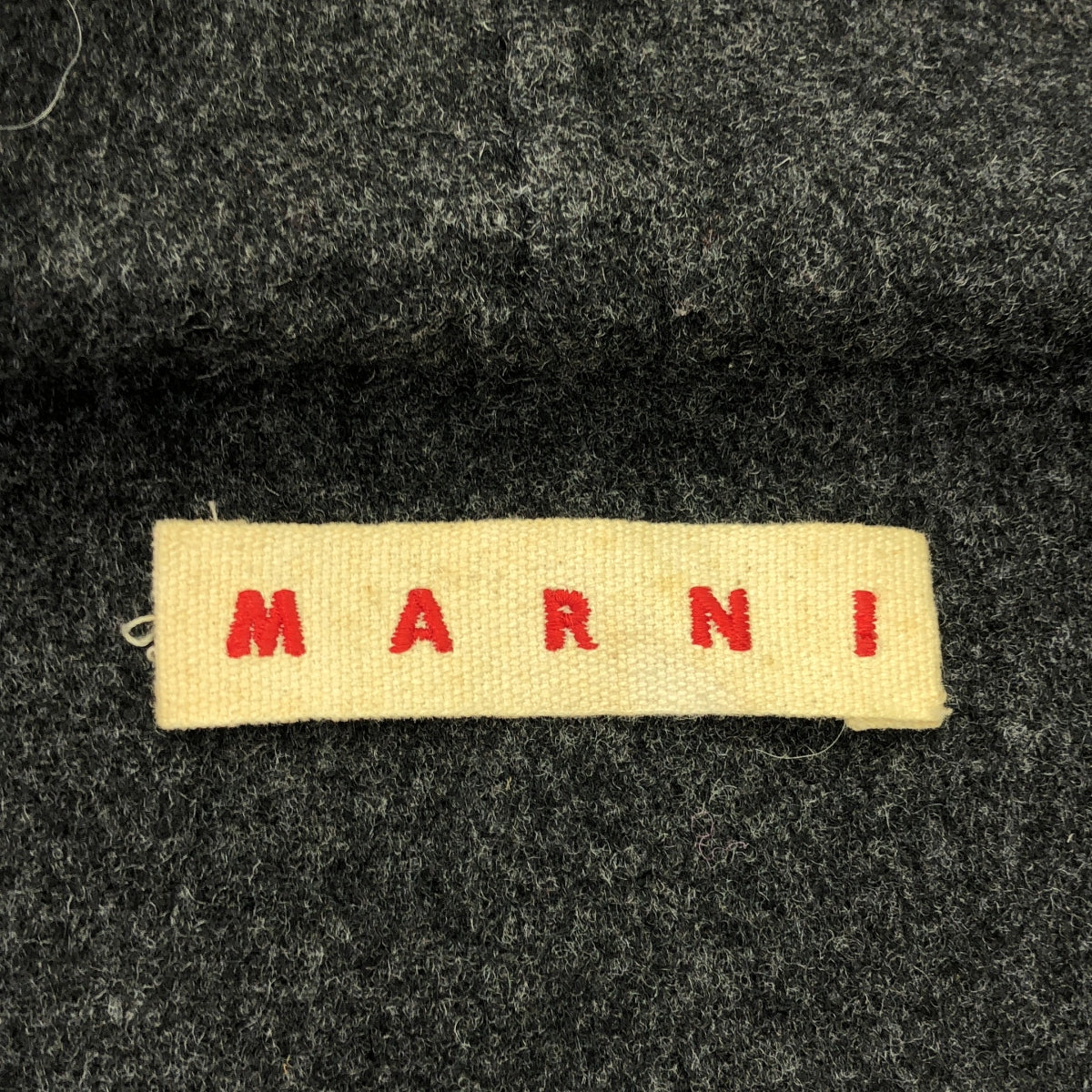 MARNI | 羊毛連帽拉鍊大衣 | 38 | 灰色 | 女款