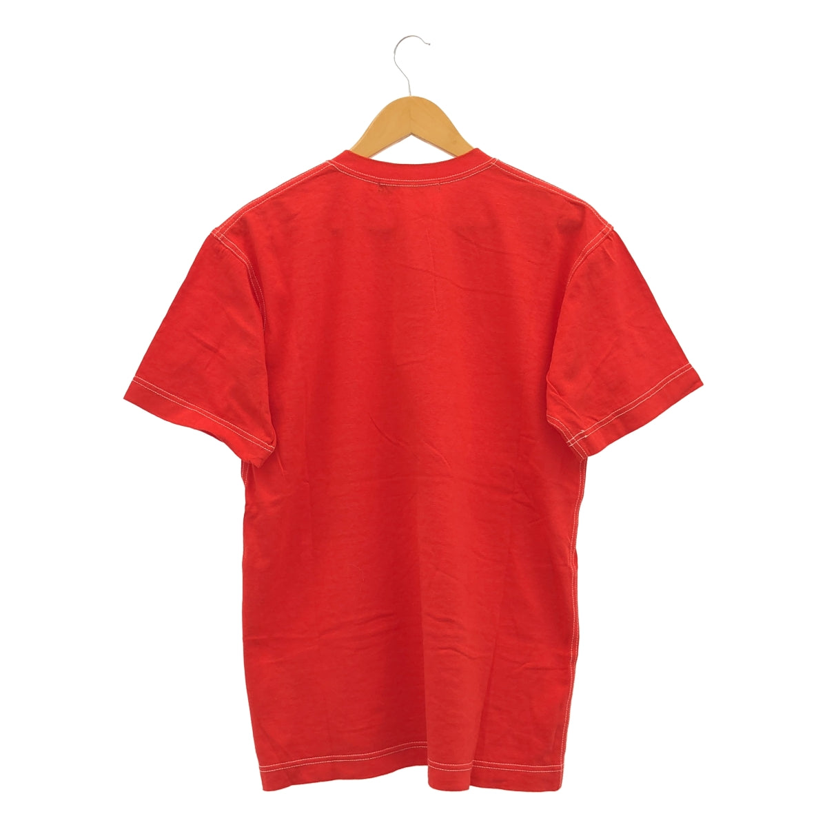 JUNYAWATANABE COMMEdesGARCONS MAN / 준야와 타나베만 | 2006SS | 코튼 헨리 넥 T 셔츠 | M | 레드 | 남성