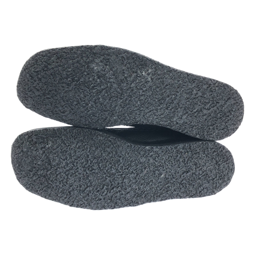 Padmore &amp; Barnes 新款 Willow 低筒麂皮繫帶鞋 | 英國碼 7 | 黑色 | 男款