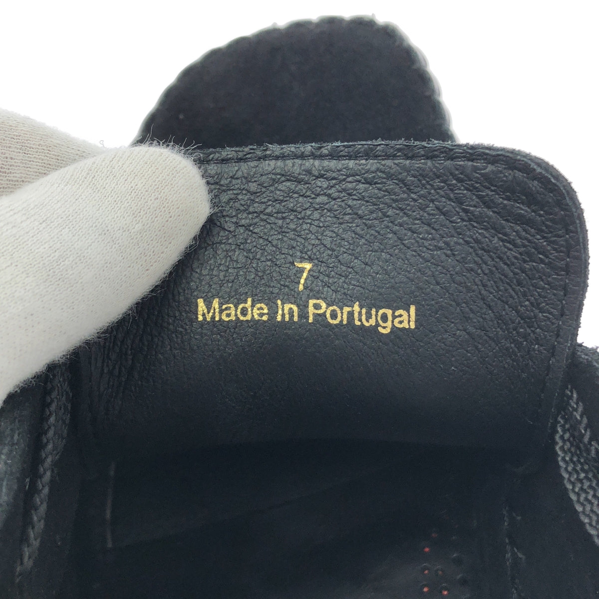 Padmore &amp; Barnes 新款 Willow 低筒麂皮繫帶鞋 | 英國碼 7 | 黑色 | 男款