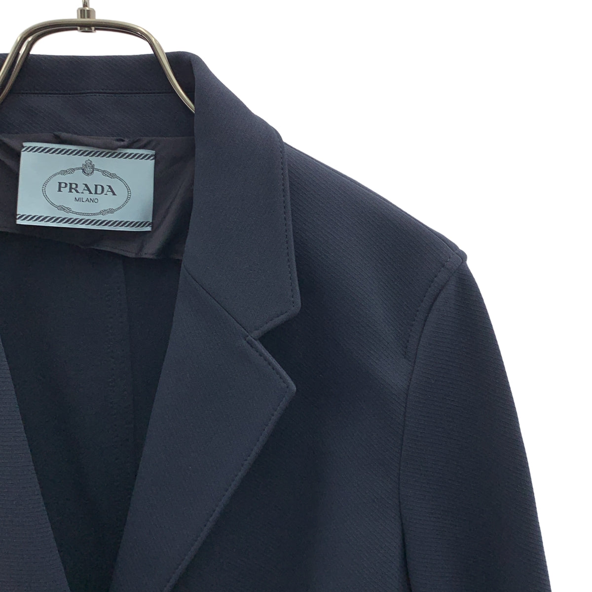 PRADA / プラダ | 2B シングルブレスト テーラードジャケット | L | レディース