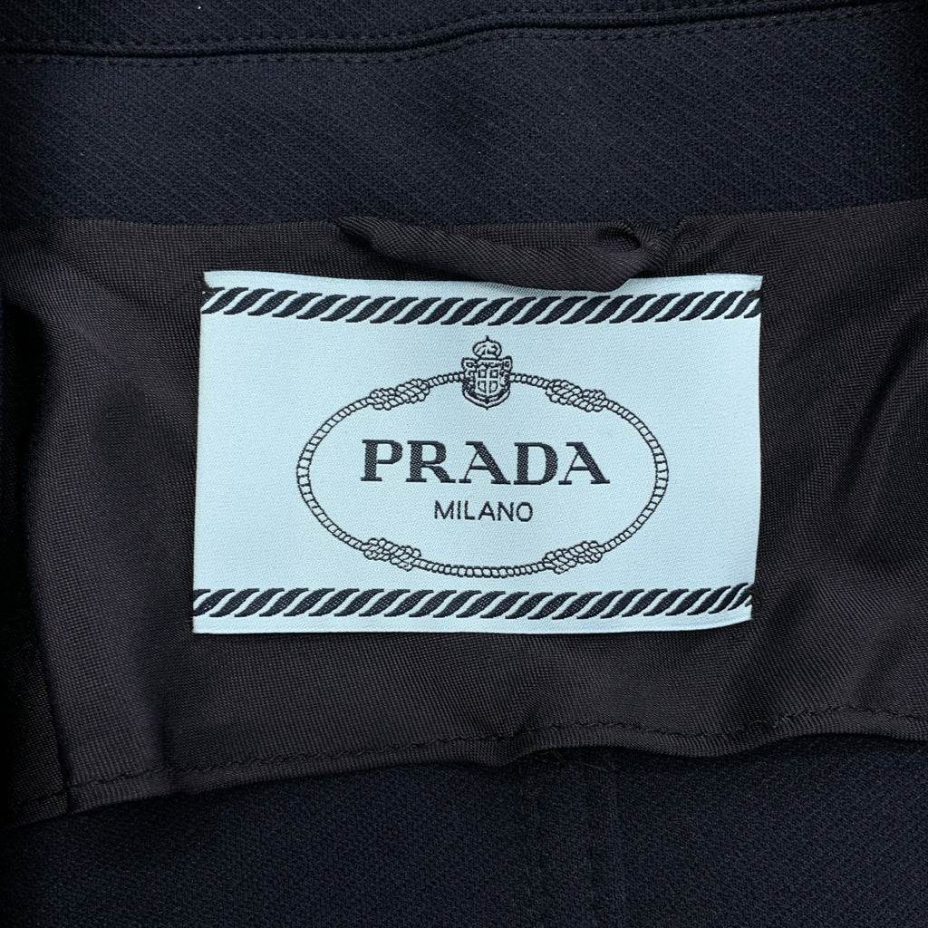 PRADA | 2B 單排扣修身西裝外套 | L 碼 | 女士