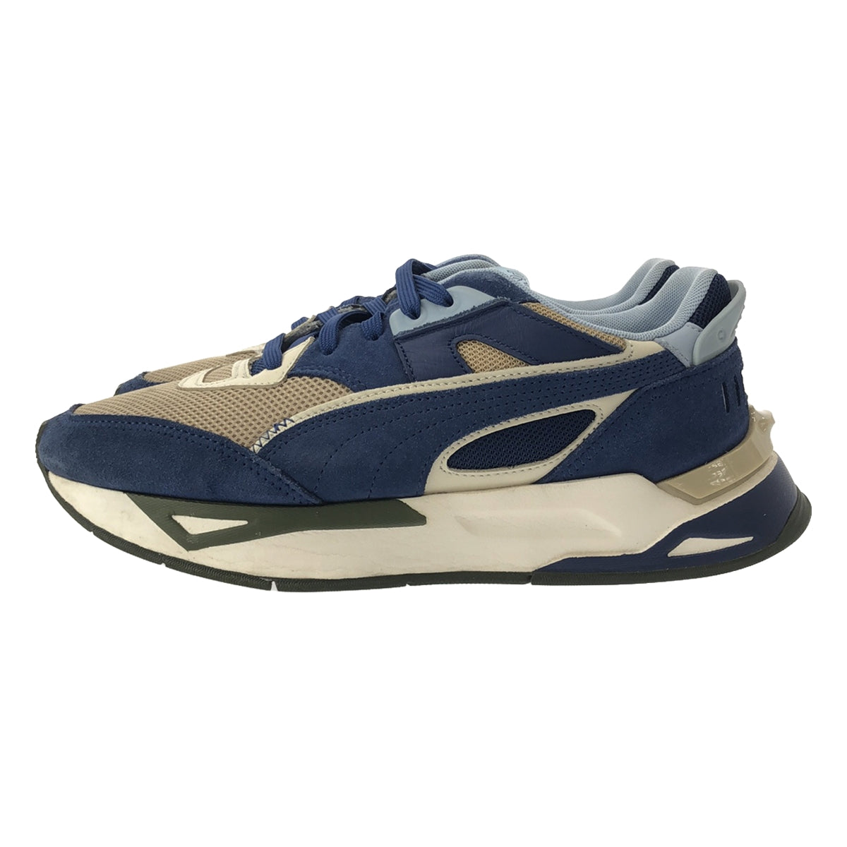 [Good Condition] MAISON KITSUNE / Maison Kitsune | × PUMA Collaboration Mirage Sport Low-Cut Sneakers | 26.5 | Blue | Men's