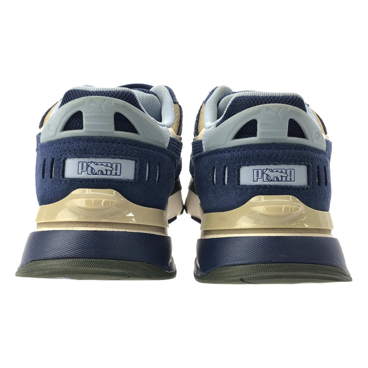 [Good Condition] MAISON KITSUNE / Maison Kitsune | × PUMA Collaboration Mirage Sport Low-Cut Sneakers | 26.5 | Blue | Men's