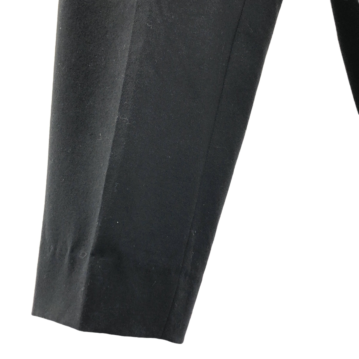 HYKE / 하이크 | 모직 혼합 테이퍼 팬츠 | 1 | 블랙 | 여성