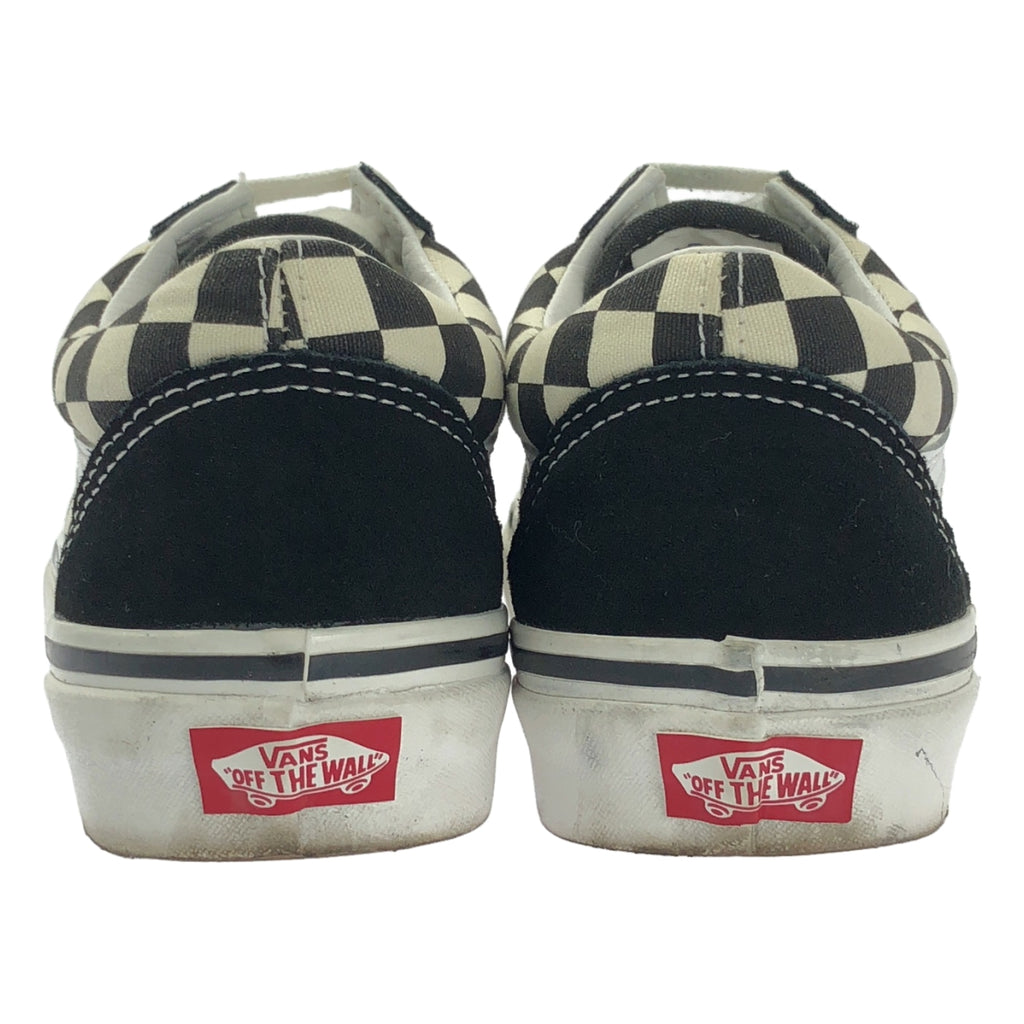 【美品】  VANS / バンズ | OLD SKOOL 36 DX ANAHEIM FACTORY CHECKERBOARD オールドスクール 36 デラックス アナハイムファクトリー チェッカーボード スニーカー | 25 | ブラック / ホワイト | レディース