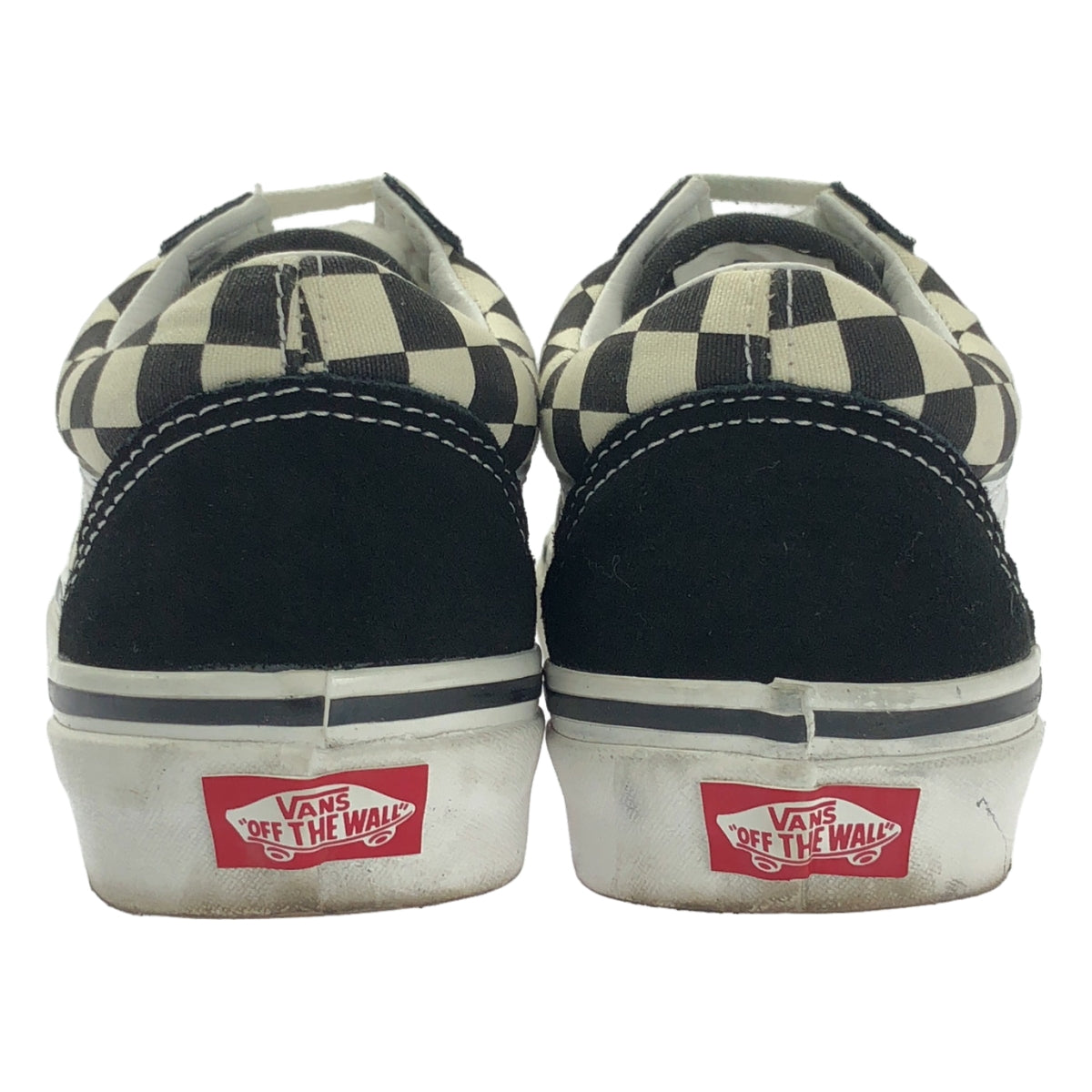 【美品】  VANS / バンズ | OLD SKOOL 36 DX ANAHEIM FACTORY CHECKERBOARD オールドスクール 36 デラックス アナハイムファクトリー チェッカーボード スニーカー | 25 | ブラック / ホワイト | レディース