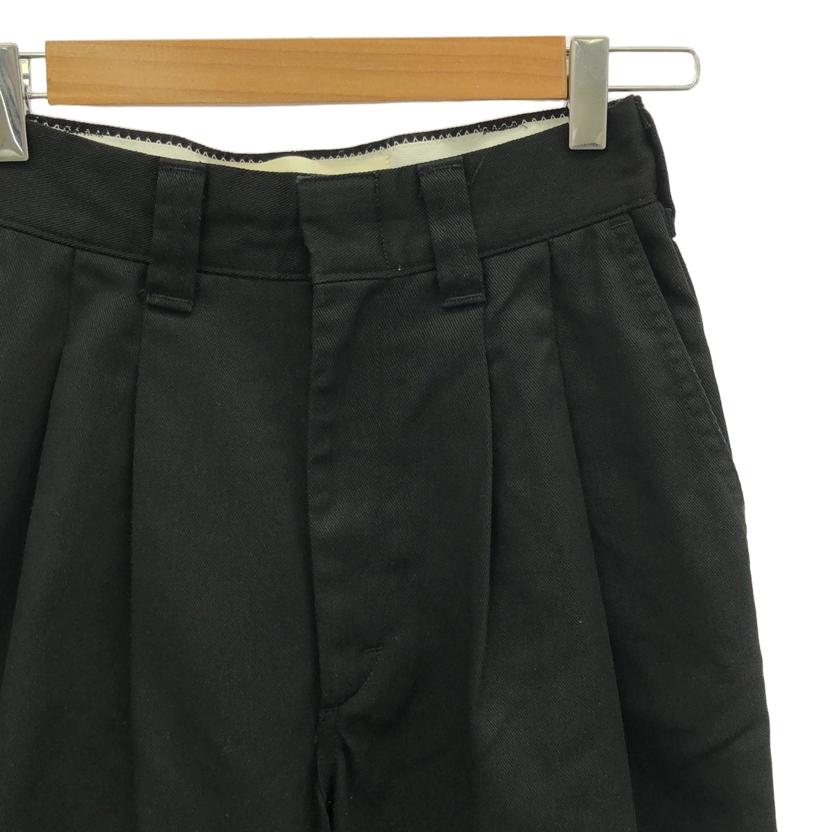 Shinzone / Shinzone | TOMBOY PANTS 兩褶褲 | 32 | 黑色 | 女款