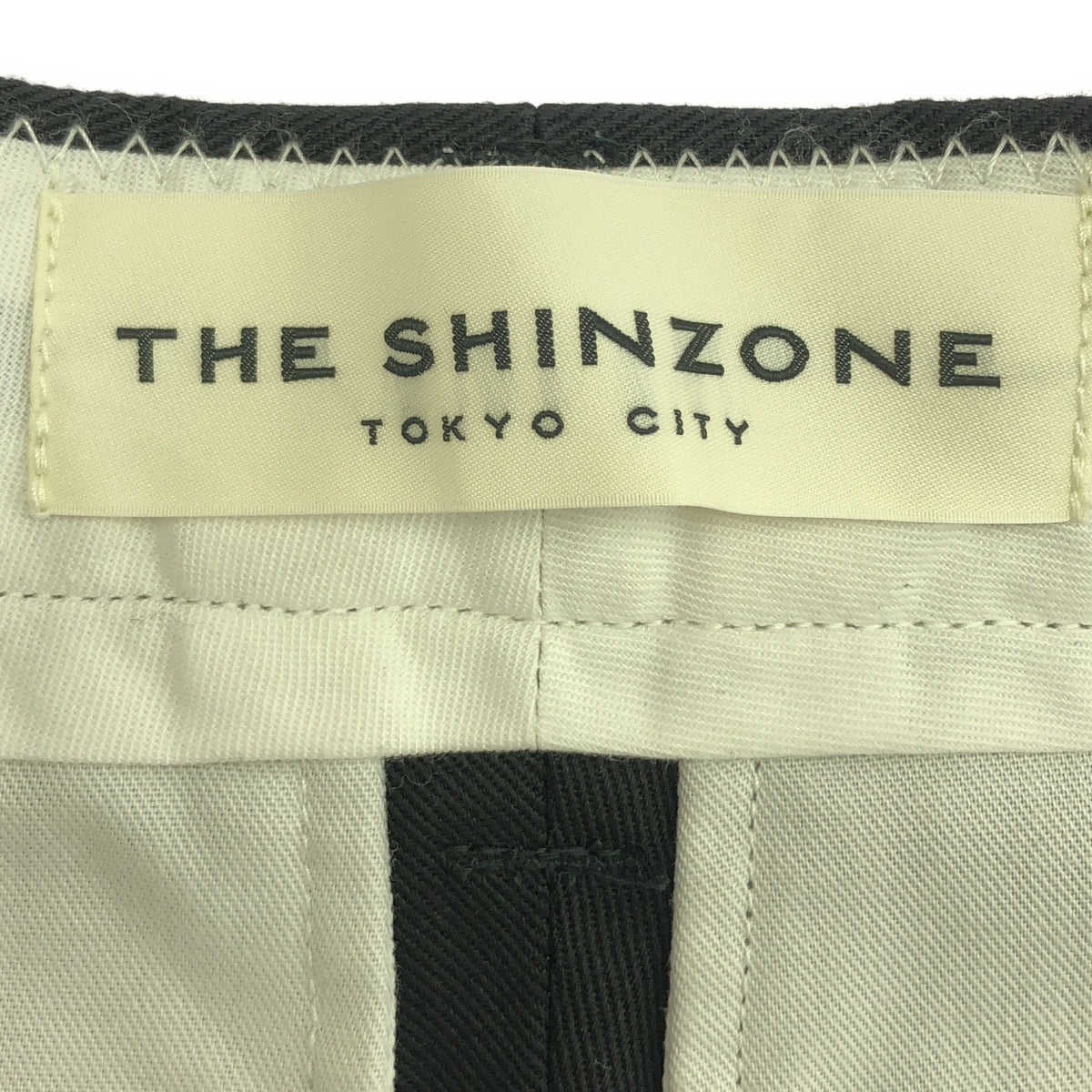 Shinzone / Shinzone | TOMBOY PANTS 兩褶褲 | 32 | 黑色 | 女款