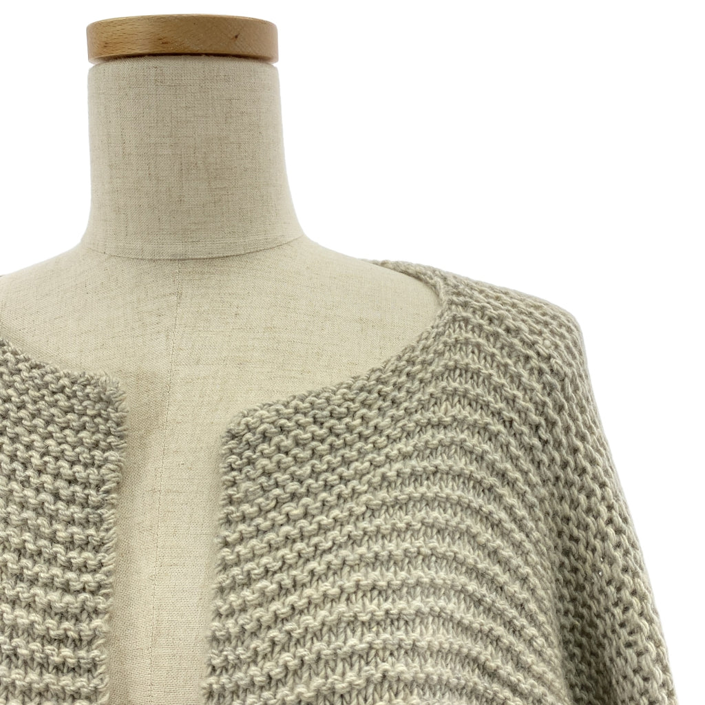 DANIELA GREGIS | 100% 羊絨 / 羊絨無扣針織開襟衫 | F | 女款