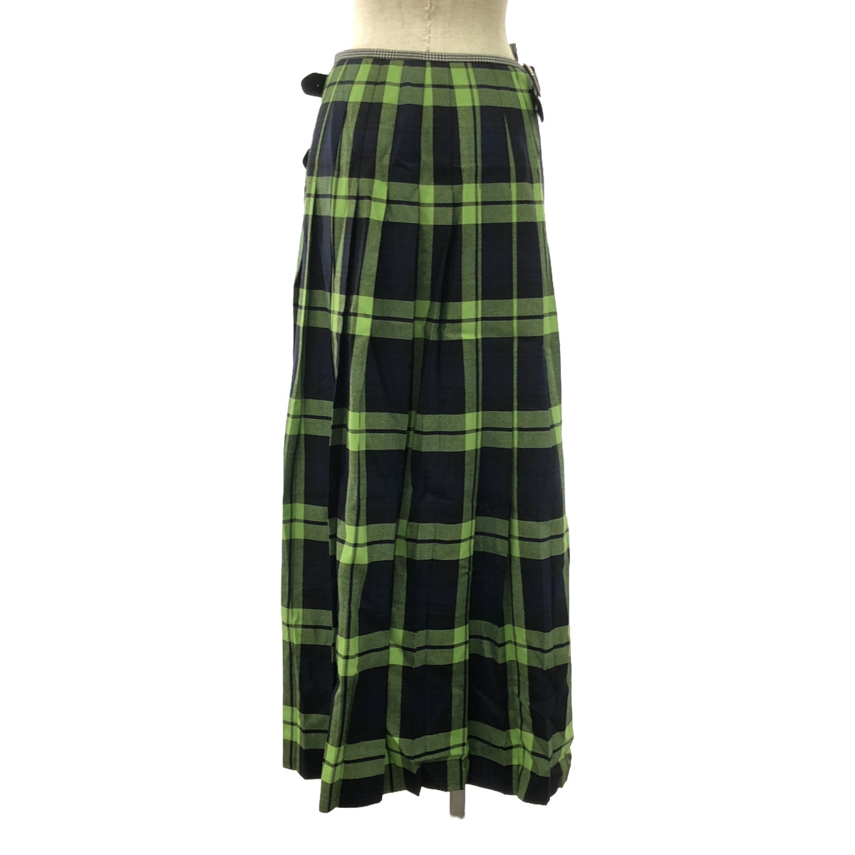 CITYSHOP / City Shop | × ONEIL OF DUBLIN VARIED PLEATED PATCHWORK 010 Skirt | US8 | Green/Black/Purple | Women's