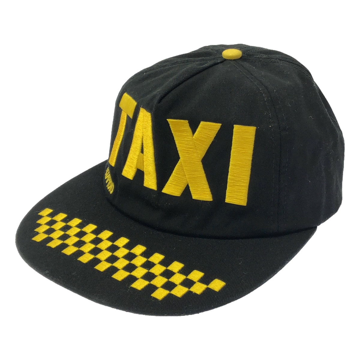 Clayton Patterson / クレイトンパターソン | TAXI EMBROIDERY CAP タクシー刺しゅう キャップ | F | ブラック / イエロー | メンズ