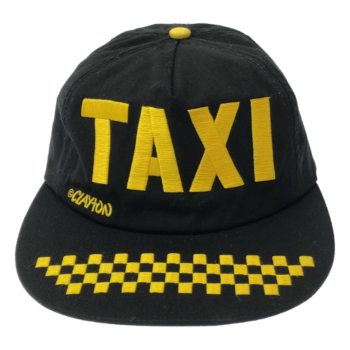 Clayton Patterson / クレイトンパターソン | TAXI EMBROIDERY CAP タクシー刺しゅう キャップ | F | ブラック / イエロー | メンズ