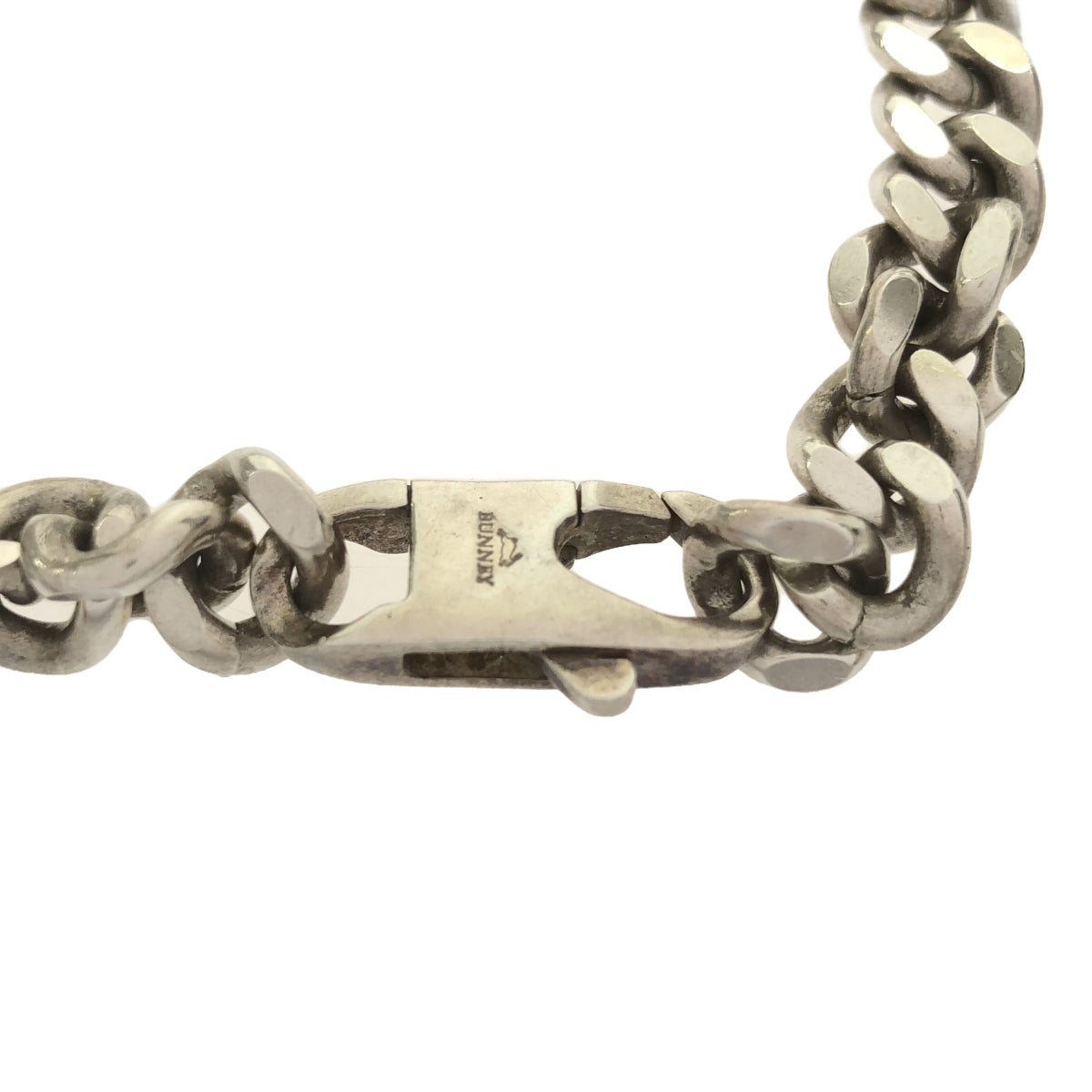 BUNNEY / Bunny | SINGLE TOUR BELT IDENTITY CHAIN ​​silver 925 / ID chain bracelet |