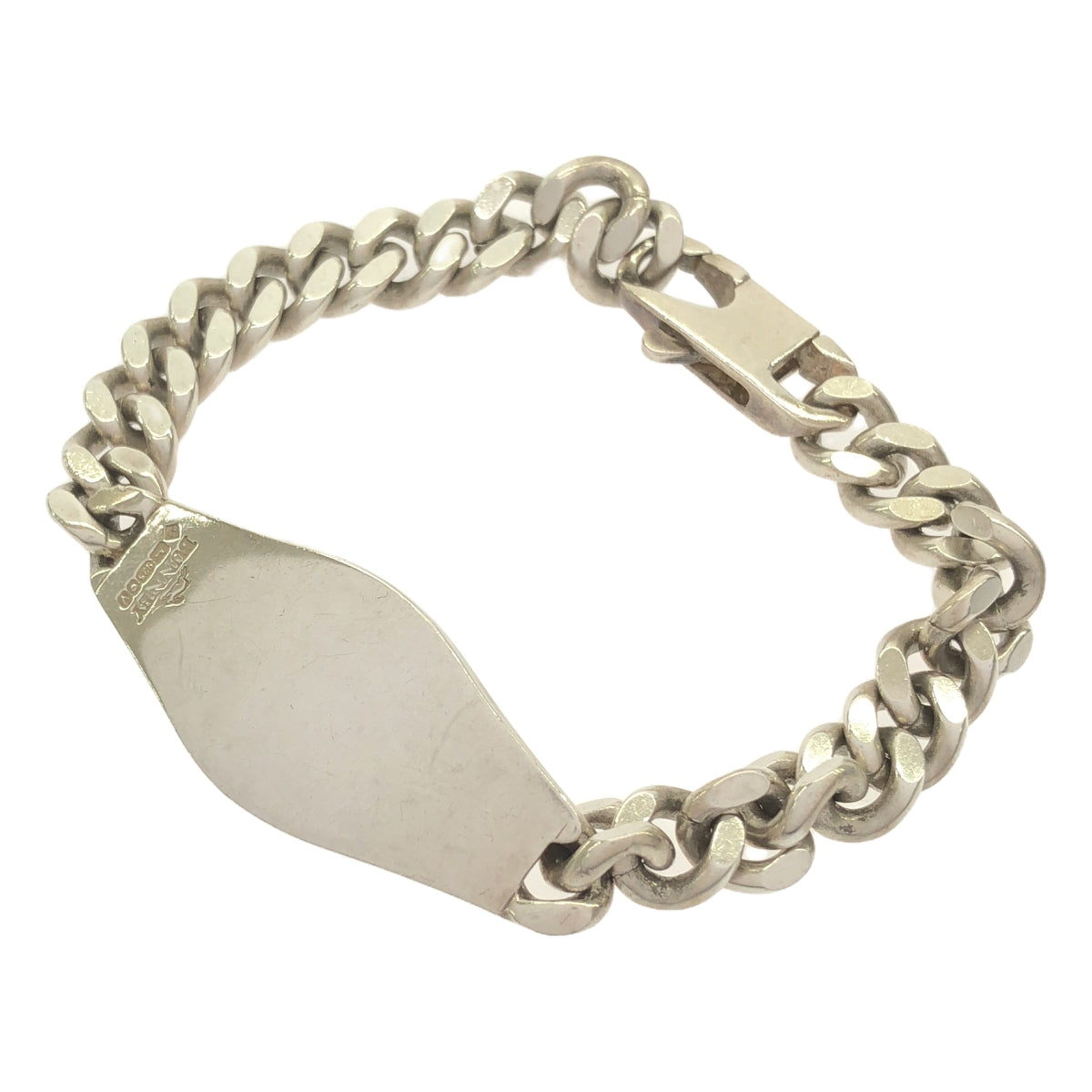 BUNNEY / Bunny | SINGLE TOUR BELT IDENTITY CHAIN ​​silver 925 / ID chain bracelet |