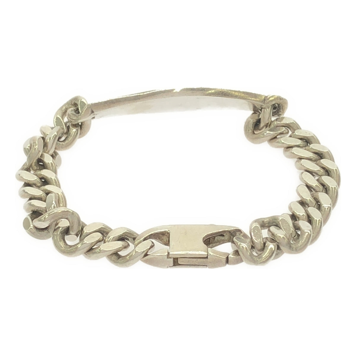 BUNNEY / Bunny | SINGLE TOUR BELT IDENTITY CHAIN ​​silver 925 / ID chain bracelet |