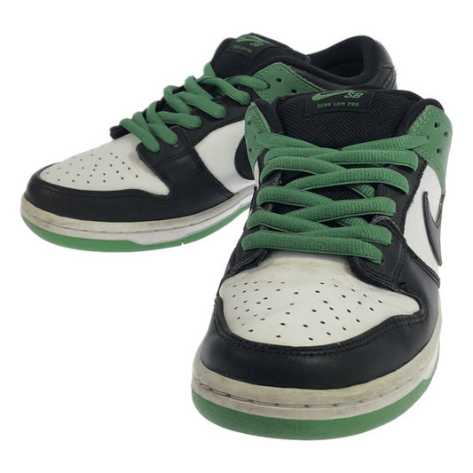 NIKE | SB DUNK LOW PRO Skateboarding Dunk Low Pro Sneakers | 27.5 | Classic Green / Black / White | Men's