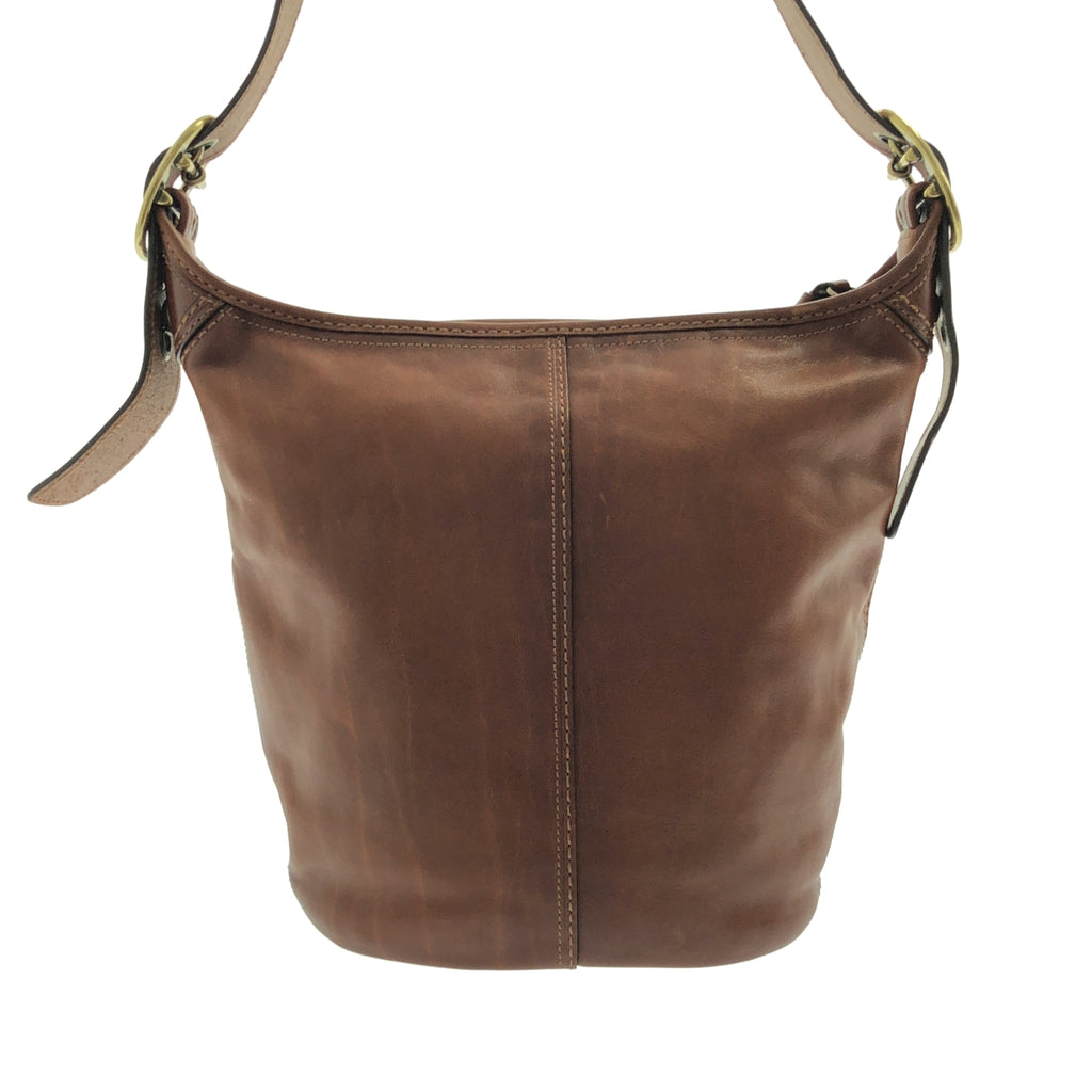 COACH / 코치 | 가죽 버킷 타입 숄더백 / 올드 | 브라운 | 여성