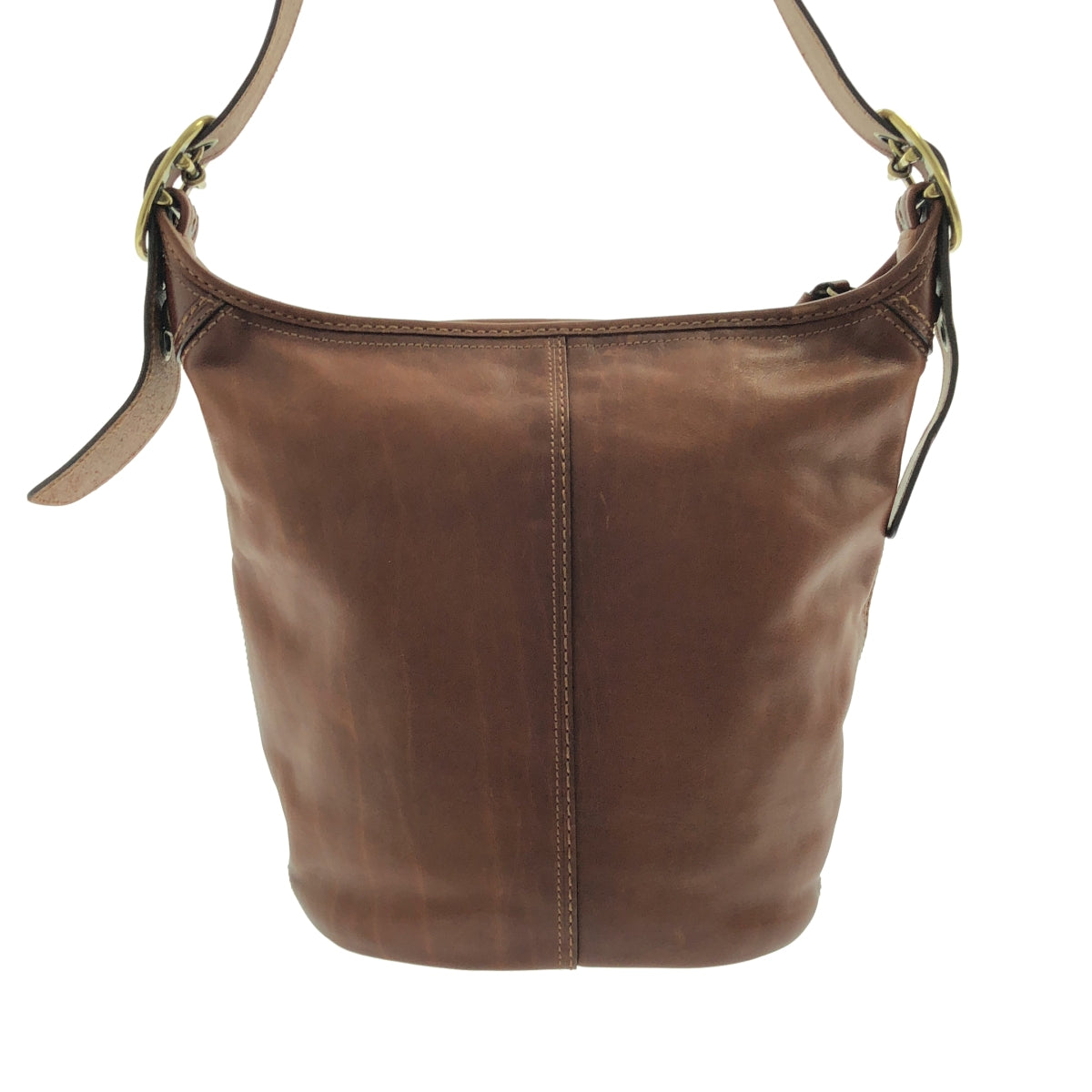 COACH / 코치 | 가죽 버킷 타입 숄더백 / 올드 | 브라운 | 여성