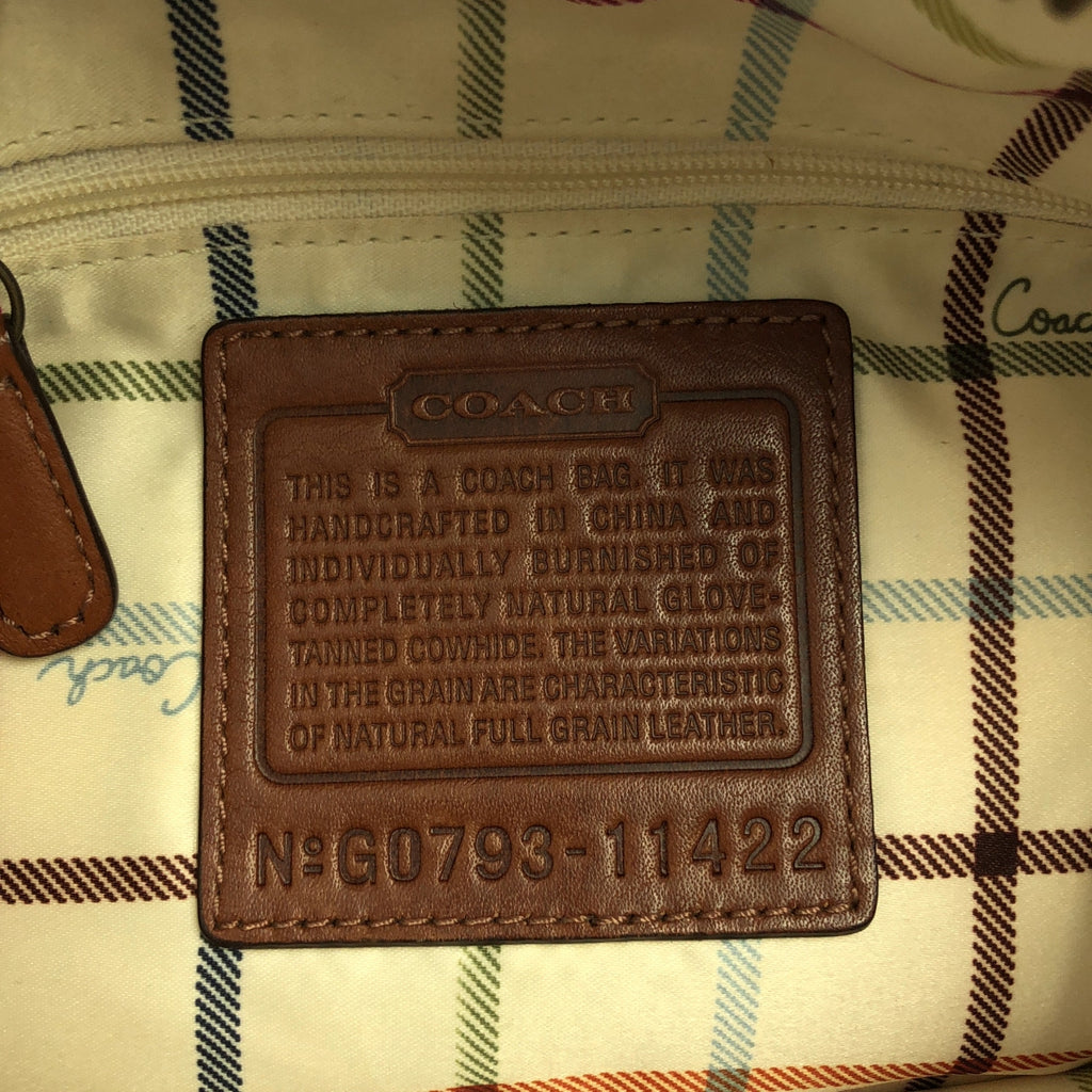 COACH / 코치 | 가죽 버킷 타입 숄더백 / 올드 | 브라운 | 여성