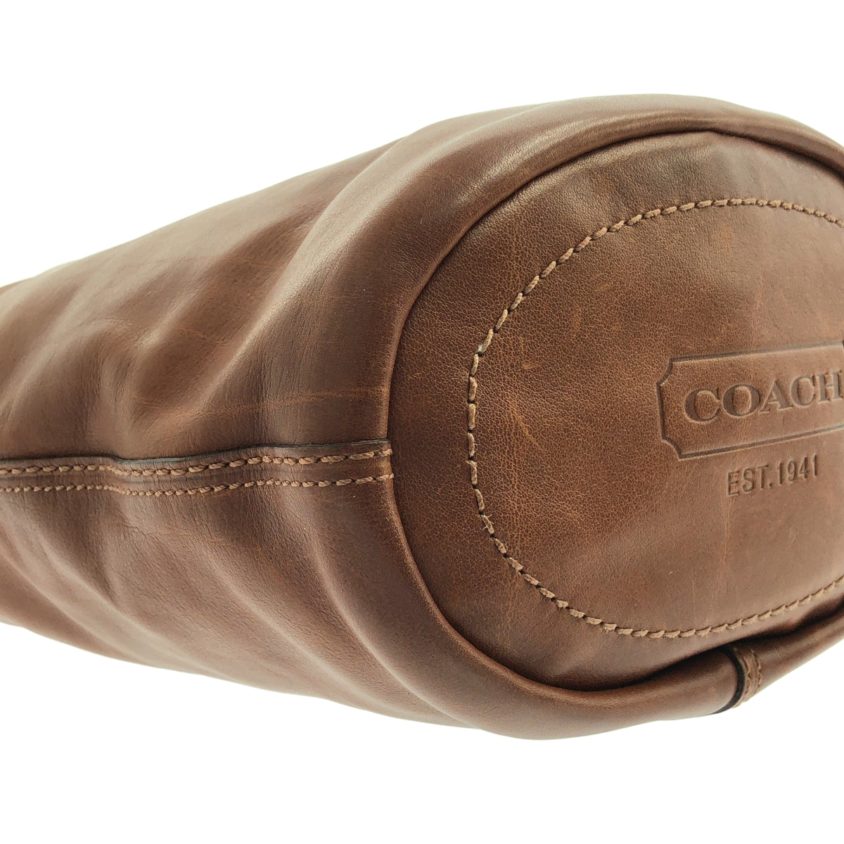 COACH / 코치 | 가죽 버킷 타입 숄더백 / 올드 | 브라운 | 여성