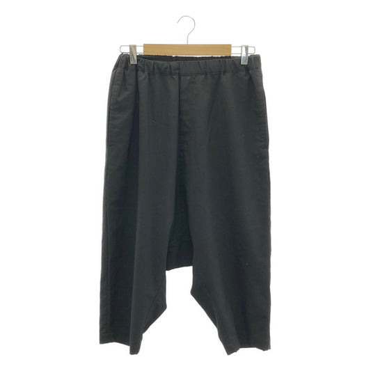 BLACK COMME des GARCONS / ブラックコムデギャルソン | 2021SS | ドローストリング ワイド サルエル イージーパンツ | XS | ブラック | レディース