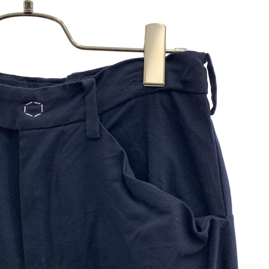 SUNSEA / サンシー | N.M THICKENDED WIDE PANTS ウール ワイド パンツ | 2 | メンズ