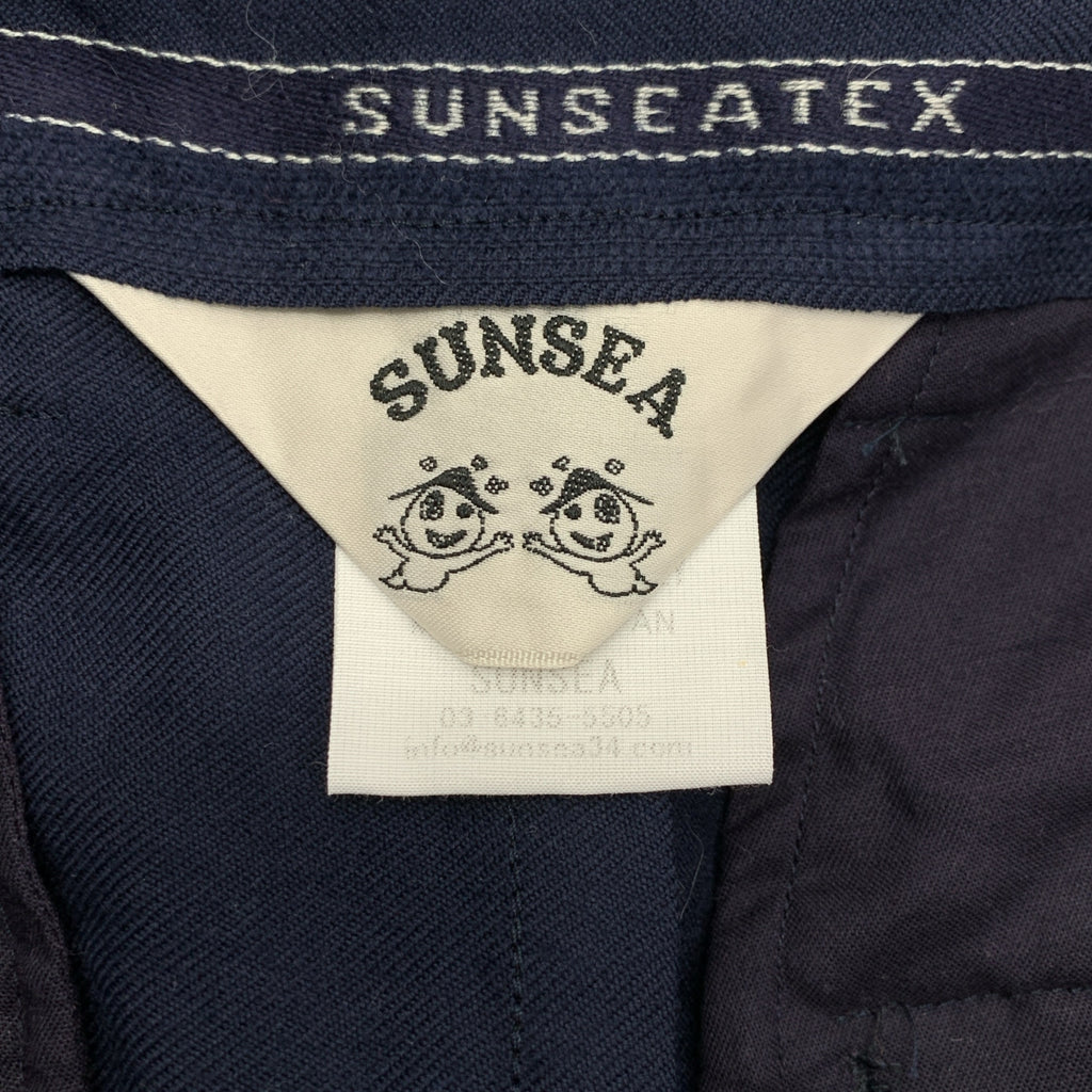 SUNSEA / サンシー | N.M THICKENDED WIDE PANTS ウール ワイド パンツ | 2 | メンズ