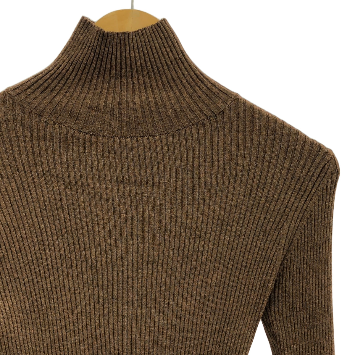 TODAYFUL / トゥデイフル | Flarecuffs Rib Knit リブニット | F | ブラウン | レディース