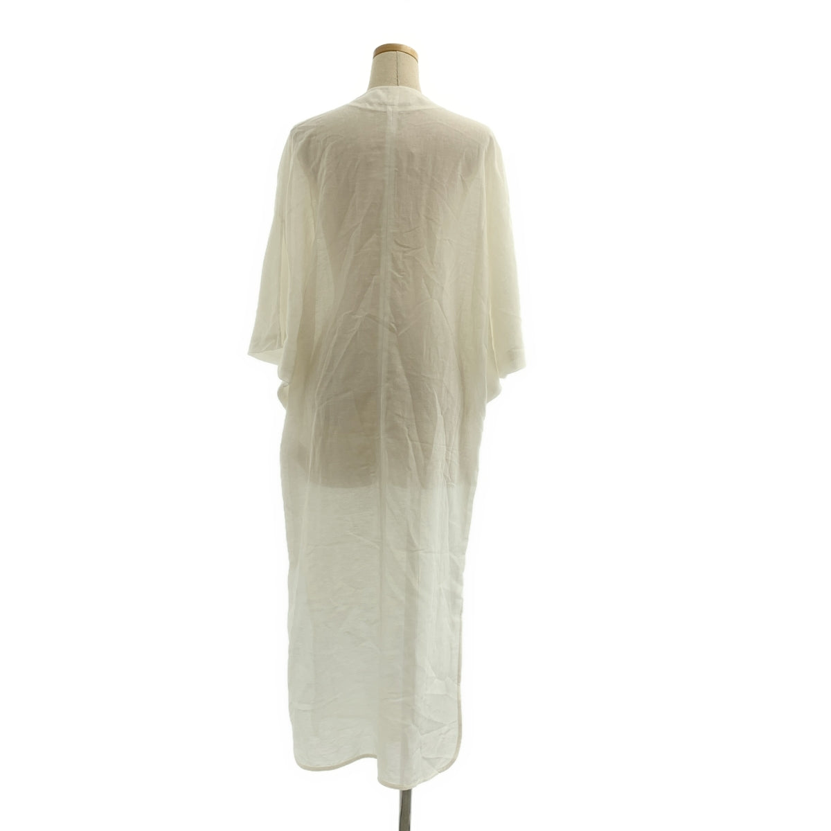Mame Kurogouchi / マメクロゴウチ | 2025SS | Botanical Motif Sheer Deep V-Neck Dress  / ジャガード ドレス ワンピース | 1 | レディース