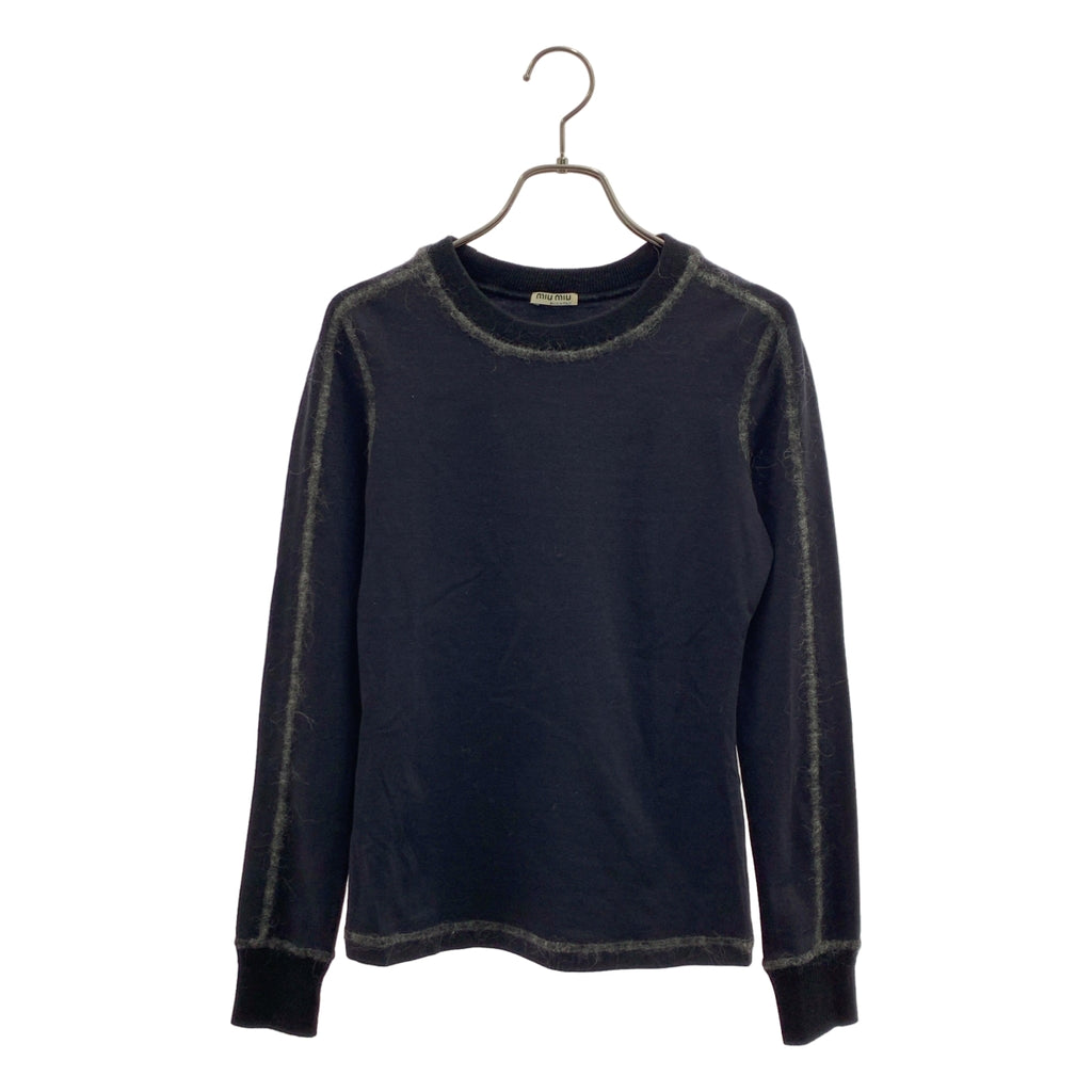 miu miu / Miu Miu | 羊毛圓領針織衫 | S 碼 | 女款