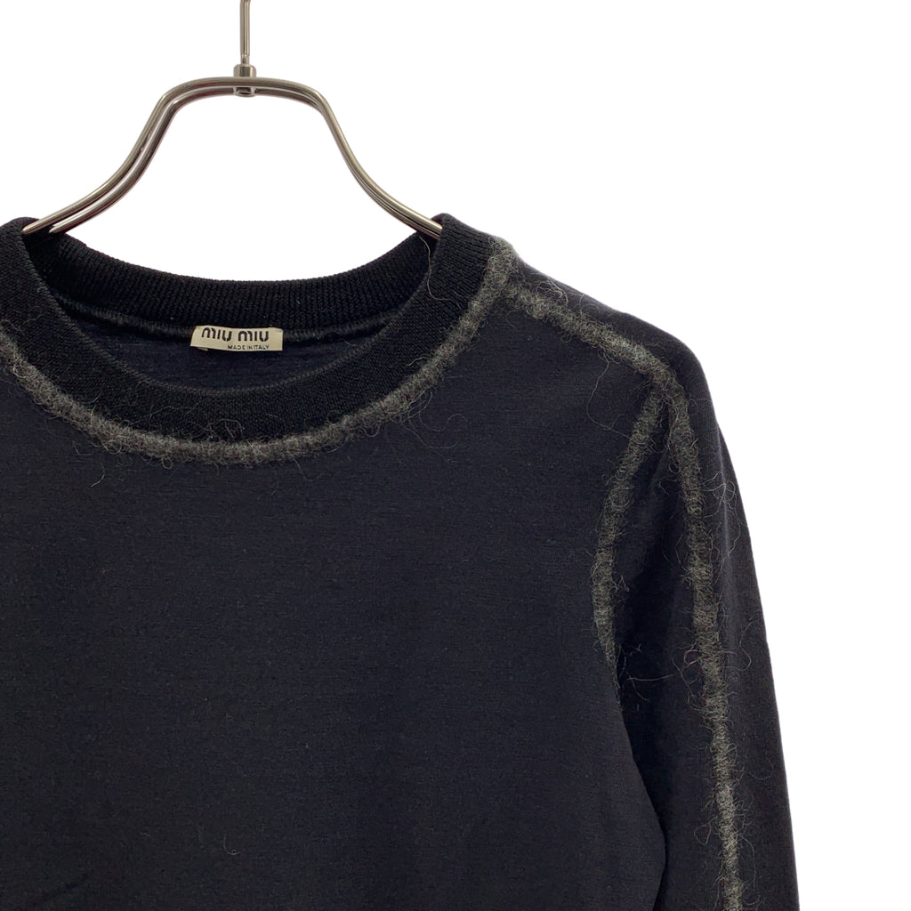 miu miu / Miu Miu | 羊毛圓領針織衫 | S 碼 | 女款
