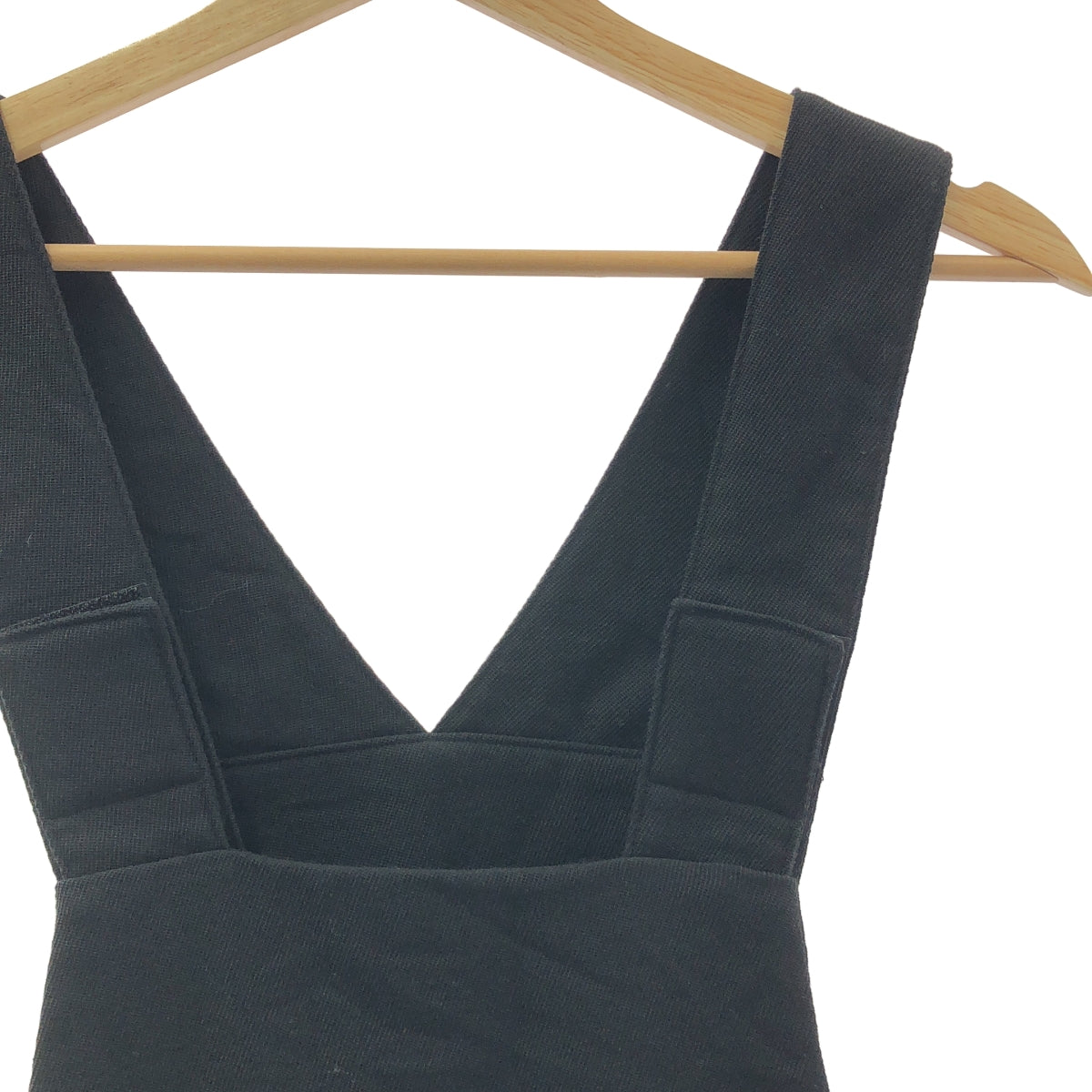 [狀況極佳] BLACK COMME des GARÇONS | 2023 春夏系列 | 聚酯羊毛工裝褲 | S碼 | 黑色 | 男款