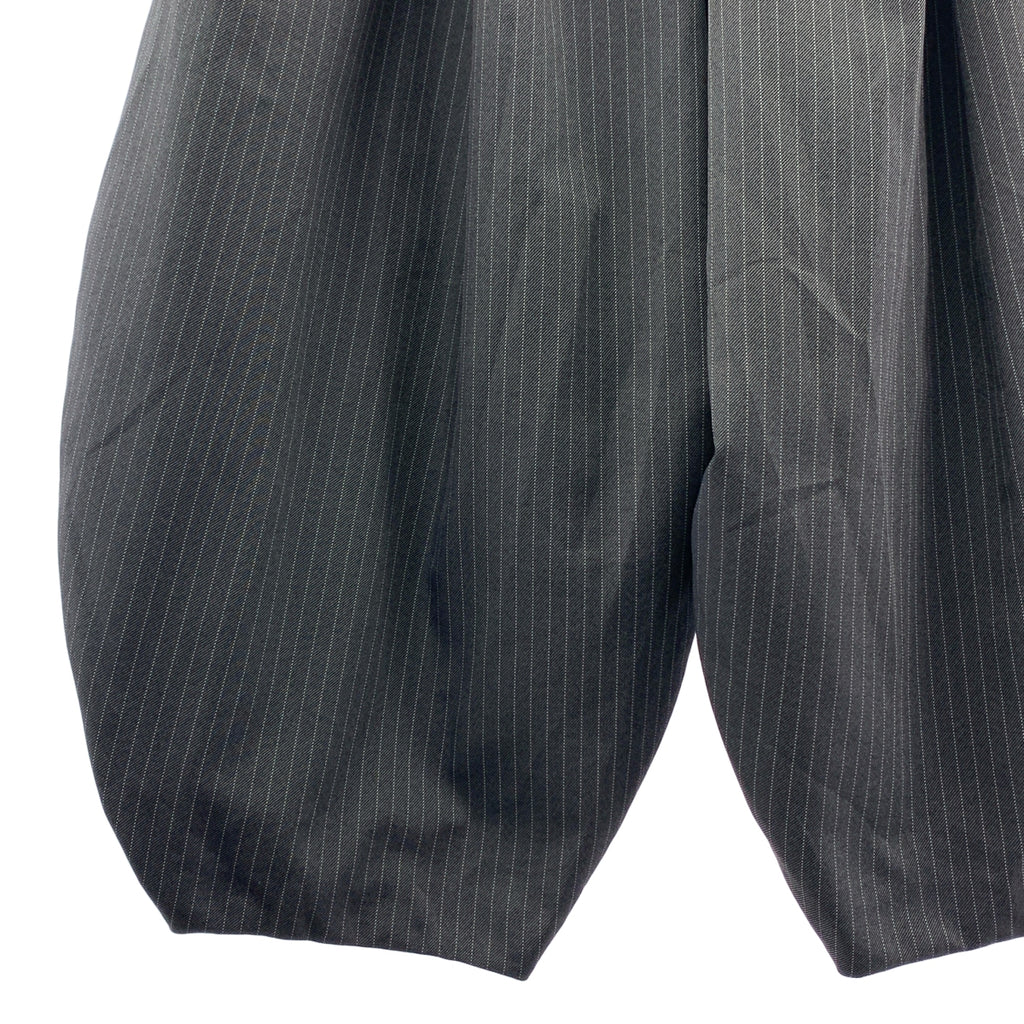 COMME des GARCONS COMME des GARCONS / 콤콤 | 2024SS | 스트라이프 폴리 에스테르 풍선 바지 | S |