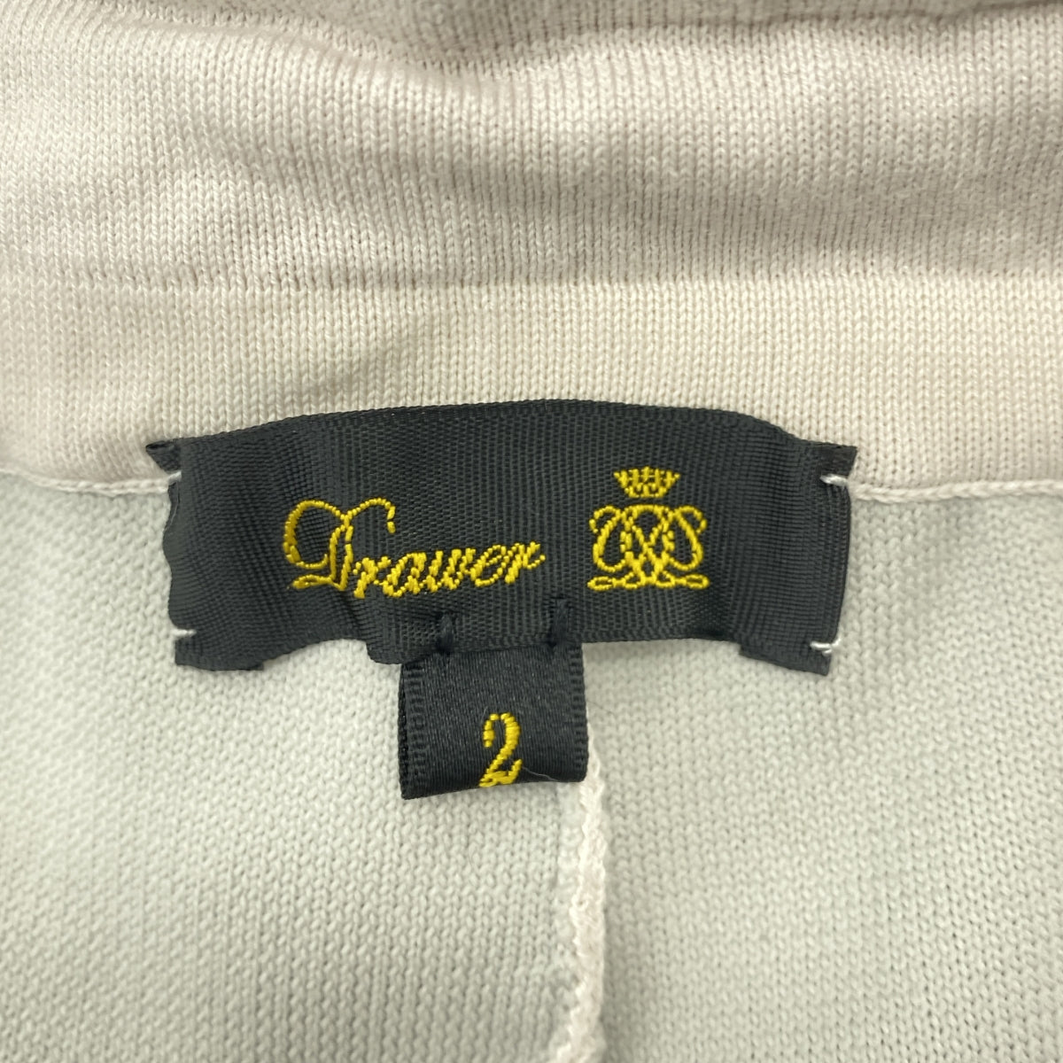 Drawer / ドゥロワー | 16G ダブルフェイス スリム ニット パンツ | 2 | グレー系 | レディース